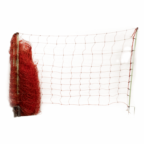 Wilcza siatka elektryczna z podwójnymi kolcami, wysokość 120 cm, 50 m – Euro-Netz Wolf Jumbo