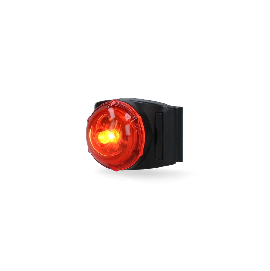 Lampka bezpieczeństwa do obroży dla psa, pomarańczowa, 2 tryby świecenia – Nightwalk Safety Light - obrazek 4