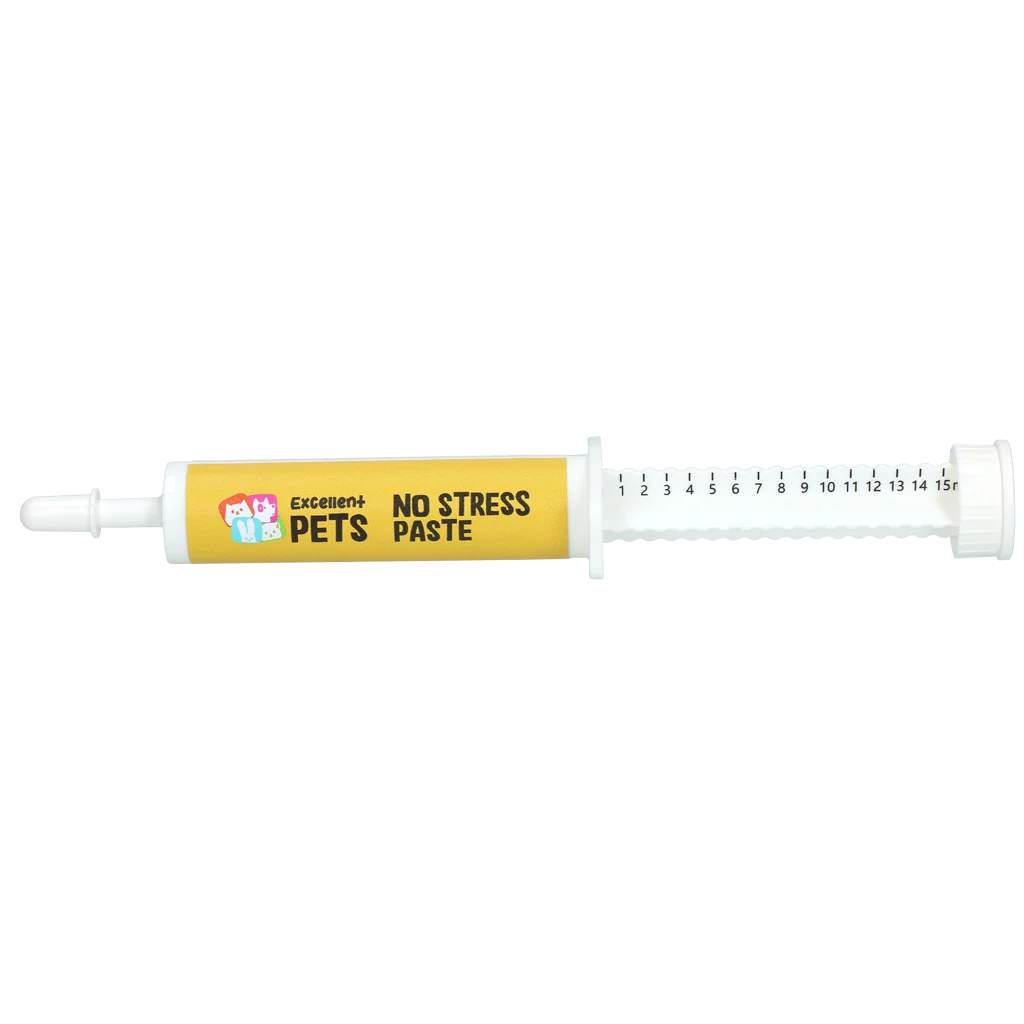 Pasta uspokajająca dla psów i kotów, 15 ml – Excellent Pets No Stress Paste - obrazek 2