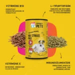 Preparat uzupełniający w proszku dla psów i kotów w sytuacjach stresowych, 250 g – Excellent Pets No Stress Mix - obrazek 6