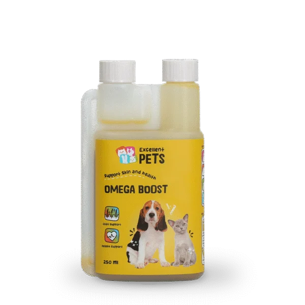 Olej omega dla psów z olejami roślinnymi, 250 ml – Excellent Pets Omega Boost