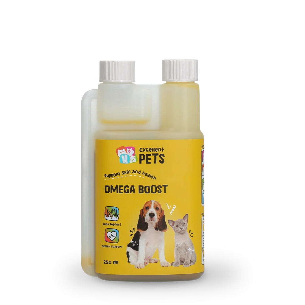 Olej omega dla psów z olejami roślinnymi, 250 ml – Excellent Pets Omega Boost - obrazek 1