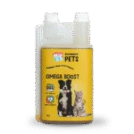 Olej Omega dla psów z olejami roślinnymi, 1 l – Excellent Pets Omega Boost