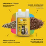 Olej Omega dla psów z olejami roślinnymi, 1 l – Excellent Pets Omega Boost - obrazek 5