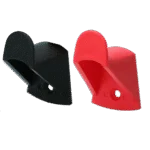 Plastikowy wieszak na kantary, czarny, 3,5 x 3 cm – Vplast - obrazek 2