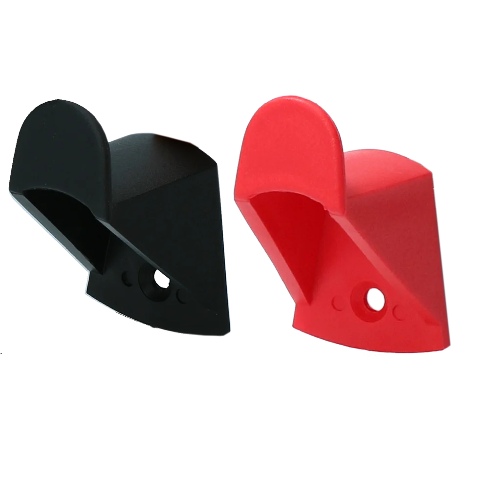 Plastikowy wieszak na kantary, czarny, 3,5 x 3 cm – Vplast - obrazek 2