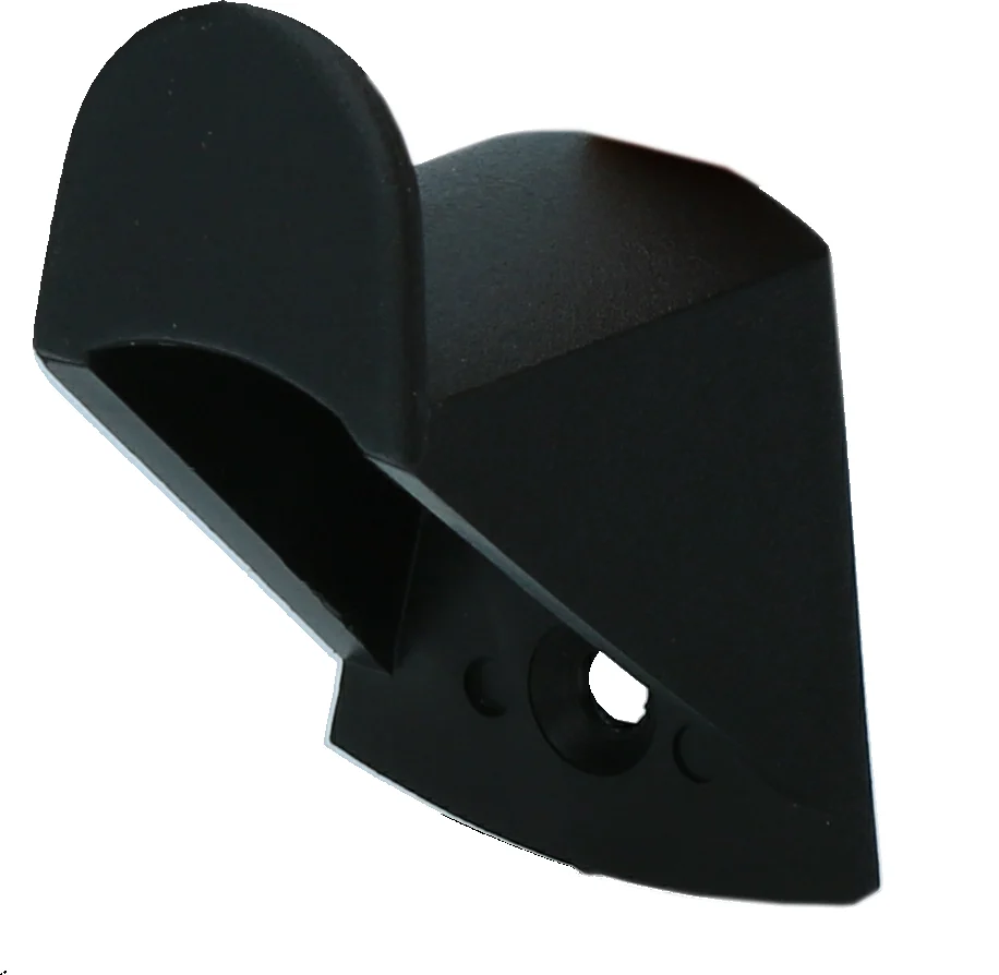 OPHA005.jpg Plastikowy wieszak na kantary, czarny, 3,5 x 3 cm – Vplast - obrazek 1