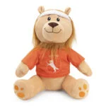 Pluszowa zabawka dla psa Lew, pomarańczowa, 34 cm – Holland Pomarańczowy Lew L