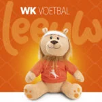 Pluszowa zabawka dla psa Lew, pomarańczowa, 34 cm – Holland Pomarańczowy Lew L - obrazek 2