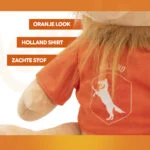 Pluszowa zabawka dla psa Lew, pomarańczowa, 34 cm – Holland Pomarańczowy Lew L - obrazek 4
