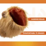 Pomarańczowa grzywa lwa dla psa S – Holland Oranje Manen Tooi - obrazek 3