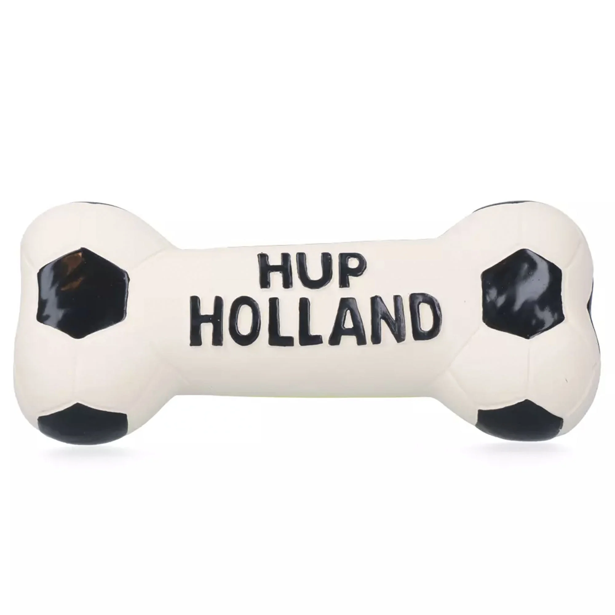 ORAN0019_00.jpg Lateksowa zabawka dla psa w kształcie kości, pomarańczowa – Holland WK Bot - obrazek 1