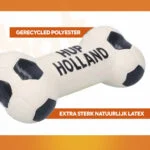 Lateksowa zabawka dla psa w kształcie kości, pomarańczowa – Holland WK Bot - obrazek 3