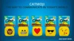 Zabawka dla kota Emoji z piórkami i MADNIP, ø 6 cm – Catmoji Angry - obrazek 3