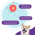 Zabawka na przysmaki dla psów z TPE – Outward Hound Orbee-Tuff Snoop (Lil' Snoop) - obrazek 5