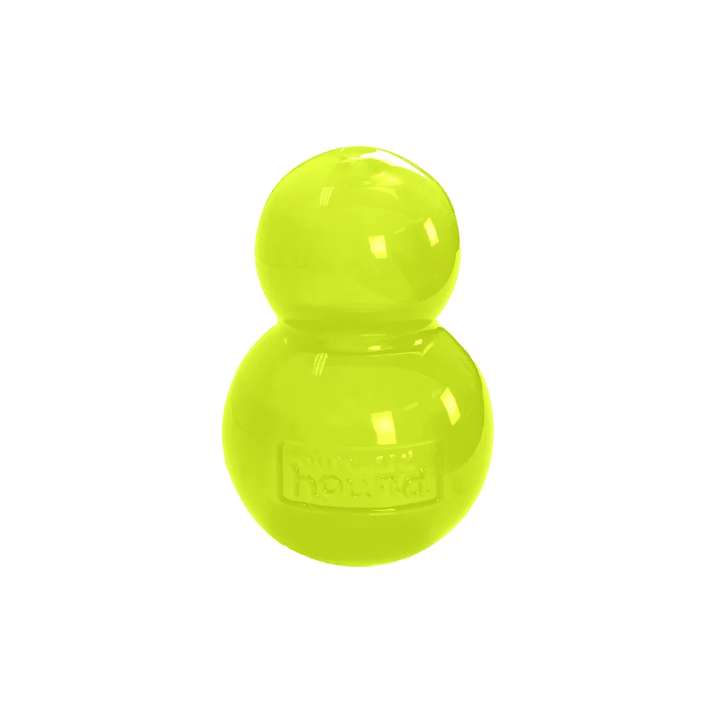 Napełniana zabawka do gryzienia L, zielona, 12 x 7,5 cm – Outward Hound (Kyjen) Double-Tuff - obrazek 2