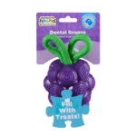 Zabawka do gryzienia ze sznurkiem i owocowym aromatem – Outward Hound (Kyjen) Dental Grapes