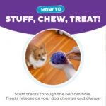 Zabawka do gryzienia ze sznurkiem i owocowym aromatem – Outward Hound (Kyjen) Dental Grapes - obrazek 6