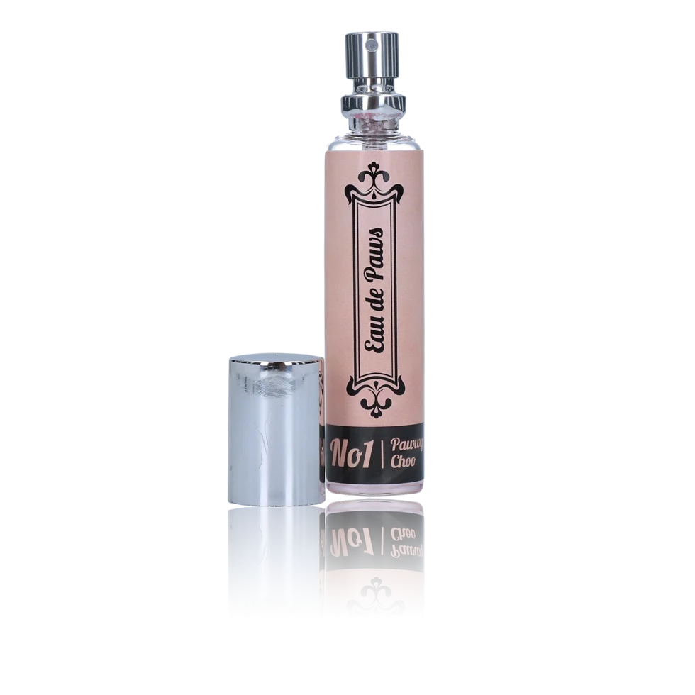 Perfumy dla psów samic z nutą pomarańczy i orchidei, 30 ml – Eau de Paws No1 Pawwy Choo - obrazek 2