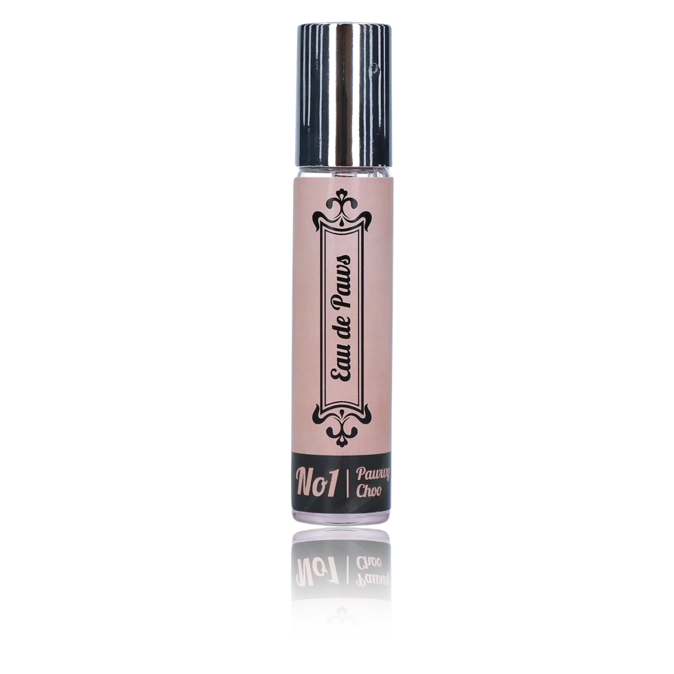 Perfumy dla psów samic z nutą pomarańczy i orchidei, 30 ml – Eau de Paws No1 Pawwy Choo - obrazek 3