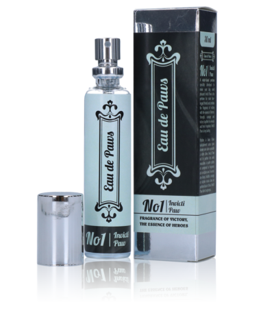 Perfumy dla psów, samców, o drzewnym zapachu, 30 ml – Eau de Paws No1 Invicti Paw
