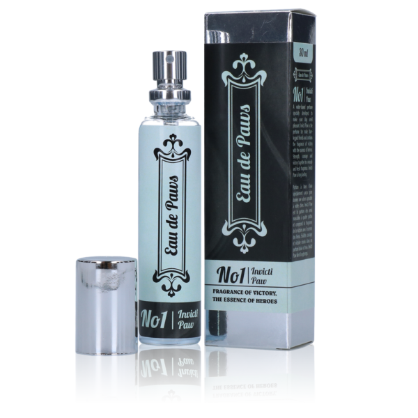 Perfumy dla psów, samców, o drzewnym zapachu, 30 ml – Eau de Paws No1 Invicti Paw