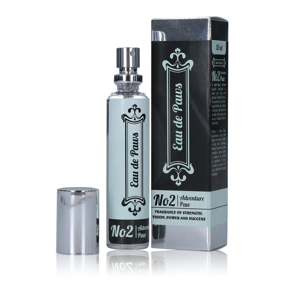 Perfumy dla psów samców na bazie wody, 30 ml – Eau de Paws No2 Adventure Paw - obrazek 1