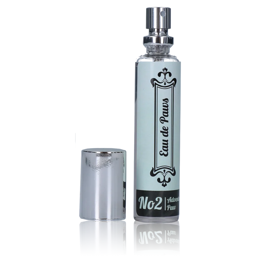 Perfumy dla psów samców na bazie wody, 30 ml – Eau de Paws No2 Adventure Paw - obrazek 2