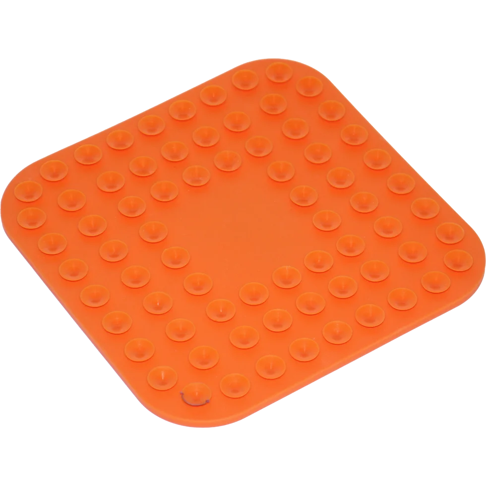 Mata do lizania dla psa z przyssawkami, 21 x 21 cm, kolor losowy – Pawise Dog Lick Mat - obrazek 2