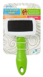 Szczotka pudlówka dla psów z miękkimi pinami, 11 cm – Pawise Dog Slicker Brush M - obrazek 2