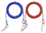 Linka stalowa w powłoce winylowej do mocowania, 7 m – Pawise Tie Out - obrazek 2