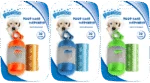 Etui na woreczki na odchody z 2 rolkami po 20 woreczków, do smyczy lub spodni – Pawise Poop Bag Dispenser