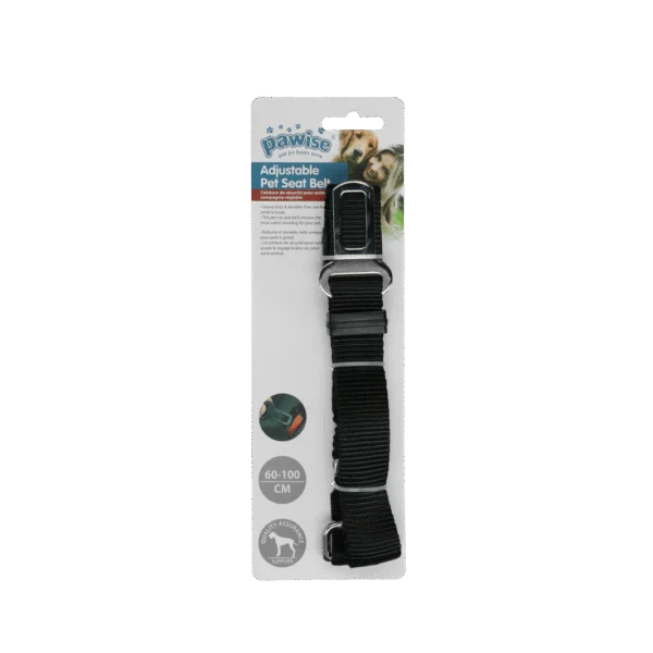Regulowany pas samochodowy dla psa, 60 do 100 cm – Pawise Dog Safety Belt