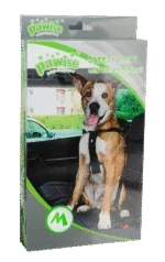 Samochodowy pas bezpieczeństwa dla psa z szelkami, obwód 50 do 70 cm – Pawise Safety Belt M - obrazek 2