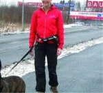 Smycz dla psa do biegania bez użycia rąk, z elastyczną końcówką – Pawise Hands Free Doggy Jogger Kit - obrazek 4