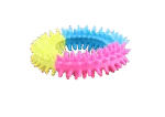 Kolorowy pierścień dla psa – Pawise Rainbow World Ring S