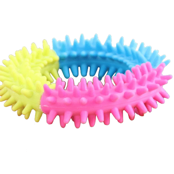 Pierścień do zabawy dla psa w kolorach tęczy – Pawise Rainbow World Ring M