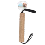 Jutowa rolka do aportowania z pętlami 25 cm – Pawise Jute Biting Roll