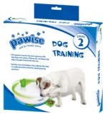 Puzzle dla psa z szufladkami, 27,5 x 4 cm – Pawise Level 2 Spinning Feeder