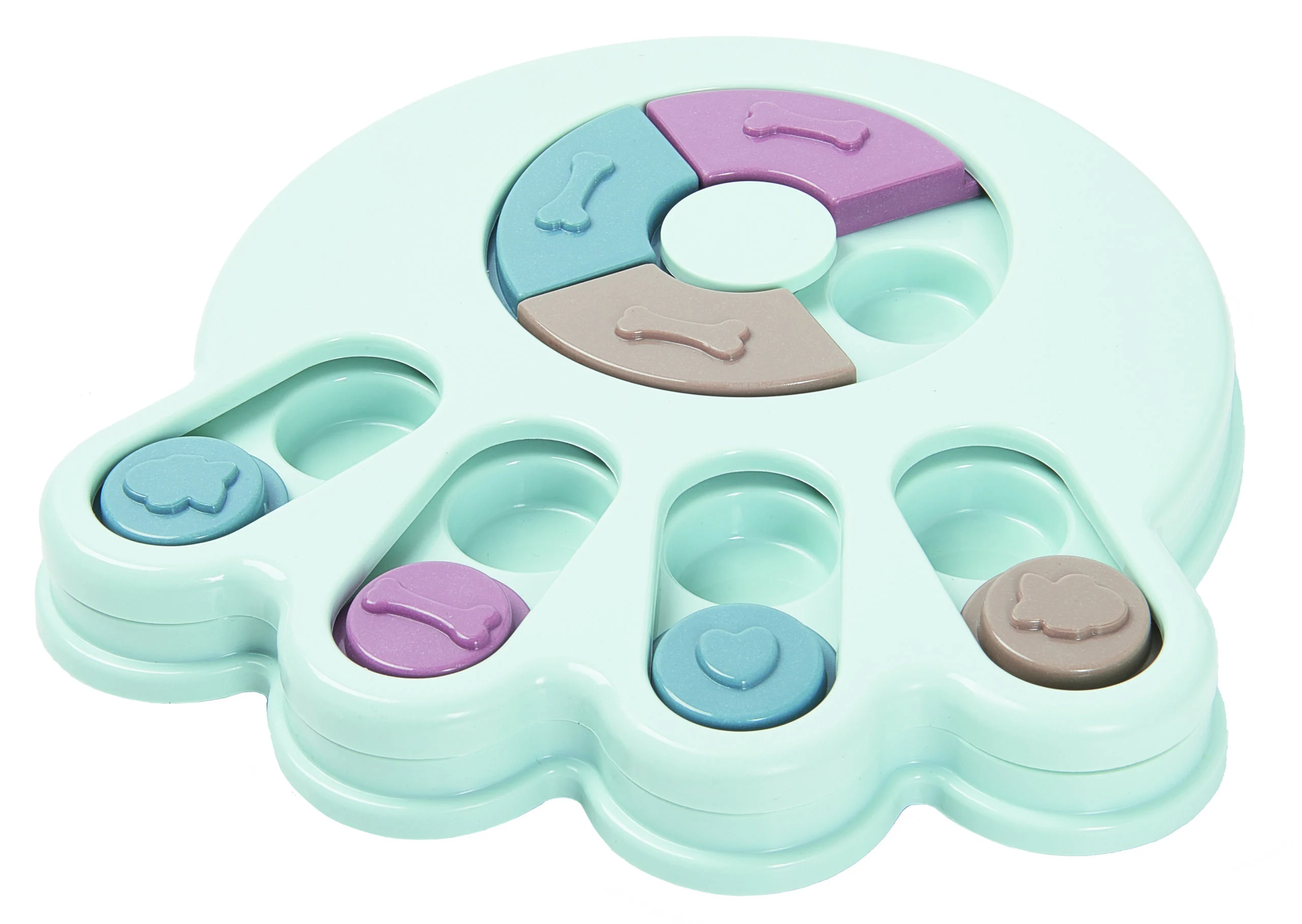 Zabawka logiczna dla psa z przesuwanymi elementami – Pawise Dog Smart Toy - obrazek 1