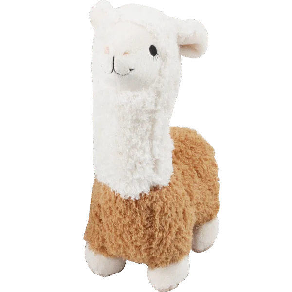 Pluszowa alpaka dla psa z piszczałką, wysyłana losowo – Pawise Alpaca Doll