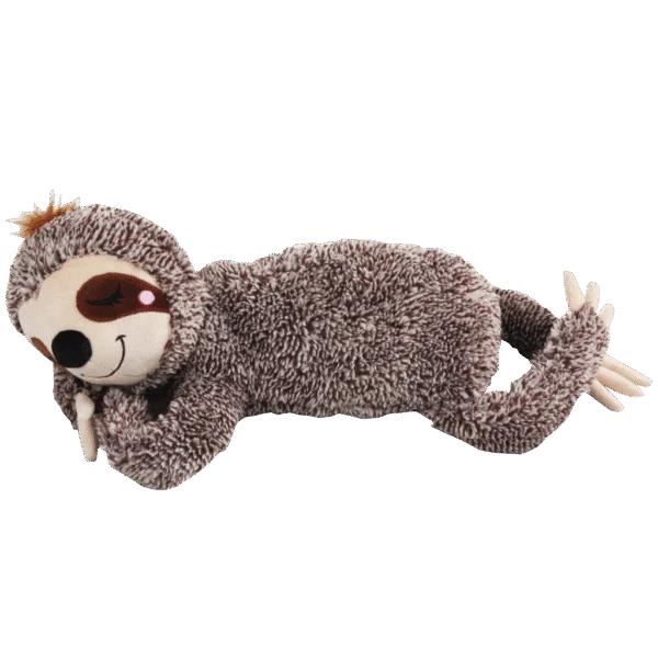 Pluszowa zabawka dla psa Leniwiec z 5 piszczałkami, duża – Pawise Oh My Sloth!