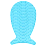 Mata do lizania dla kota w kształcie ryby, z 2 przyssawkami, 23 x 13 cm – Pawise Lick It - obrazek 2