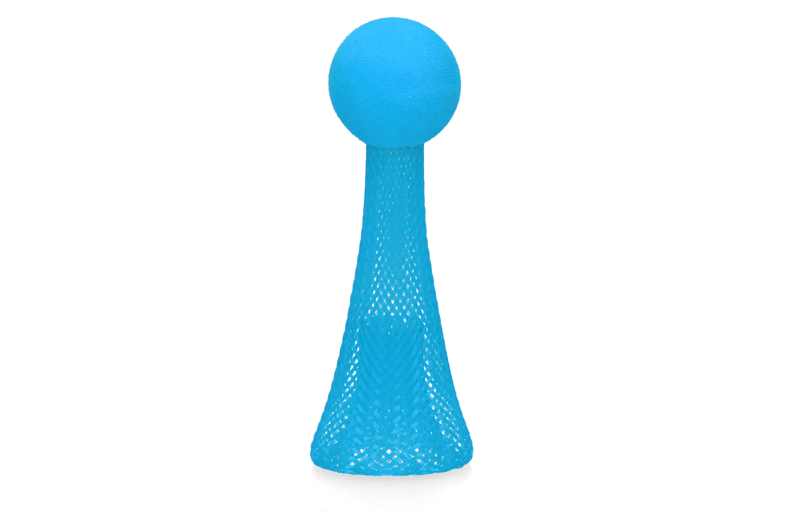 Podskakująca zabawka dla kota z migającą lampką LED, 10 cm – Pawise Cat Light-up Toy - obrazek 3