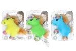 Przytulanka dla kota z kocimiętką i piórkami, 12 x 8 cm – Pawise meow meow life Unicorn