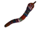 Dziana zabawka dla kota w kształcie węża z kocimiętką i piszczałką, 23 cm – Pawise Wool-Wool life Slang - obrazek 5