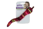 Dziana zabawka dla kota w kształcie węża z kocimiętką i piszczałką, 23 cm – Pawise Wool-Wool life Slang - obrazek 4