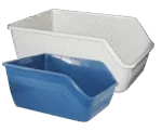 Kuweta z wysokimi ściankami S, 47 x 38 x 21 cm – Pawise High-back Litter pan S - obrazek 2