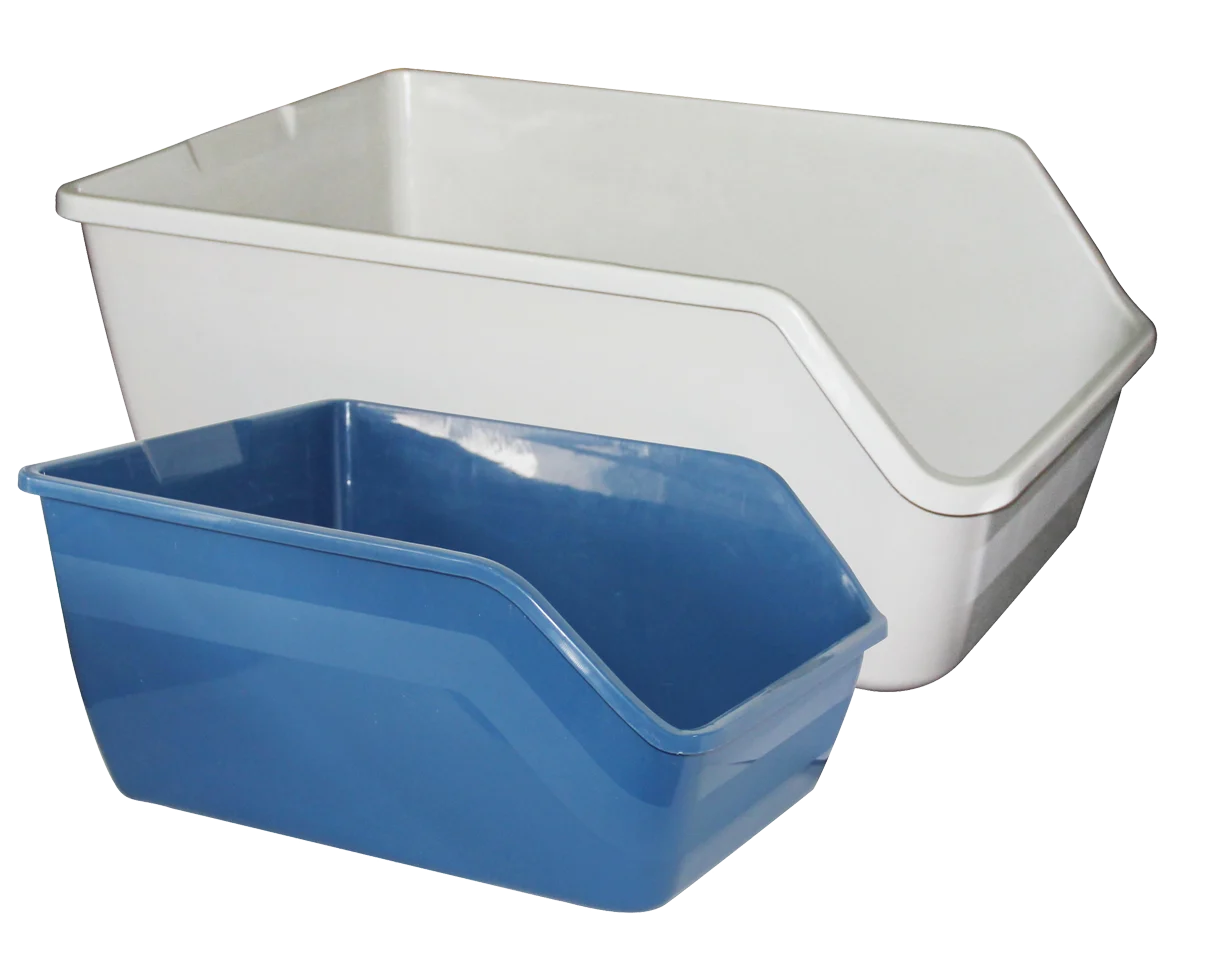 Kuweta z wysokimi ściankami S, 47 x 38 x 21 cm – Pawise High-back Litter pan S - obrazek 2