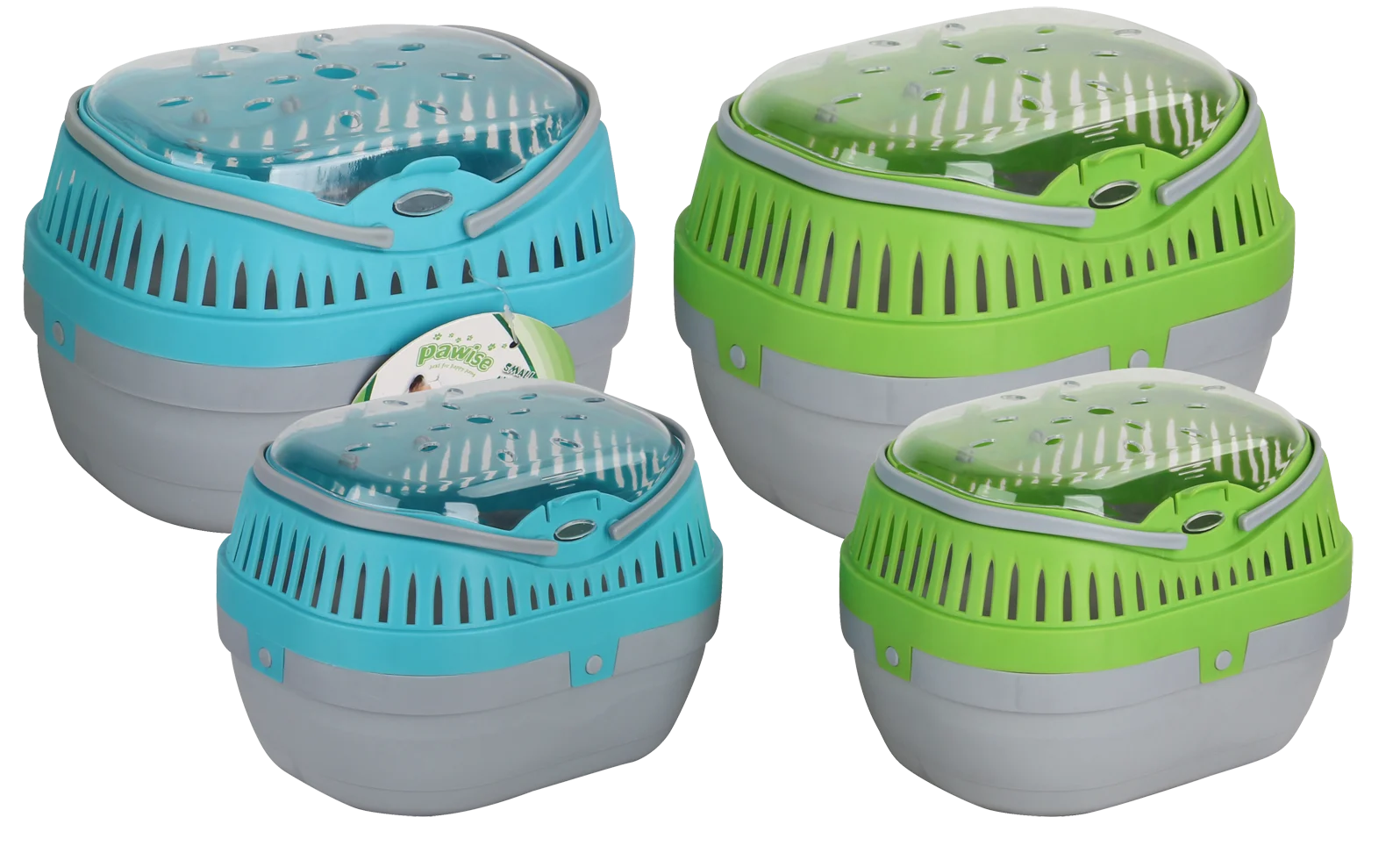 Transporter dla gryzoni, 29 x 23 x 22 cm – Pawise Small Pet Carrier M - obrazek 3